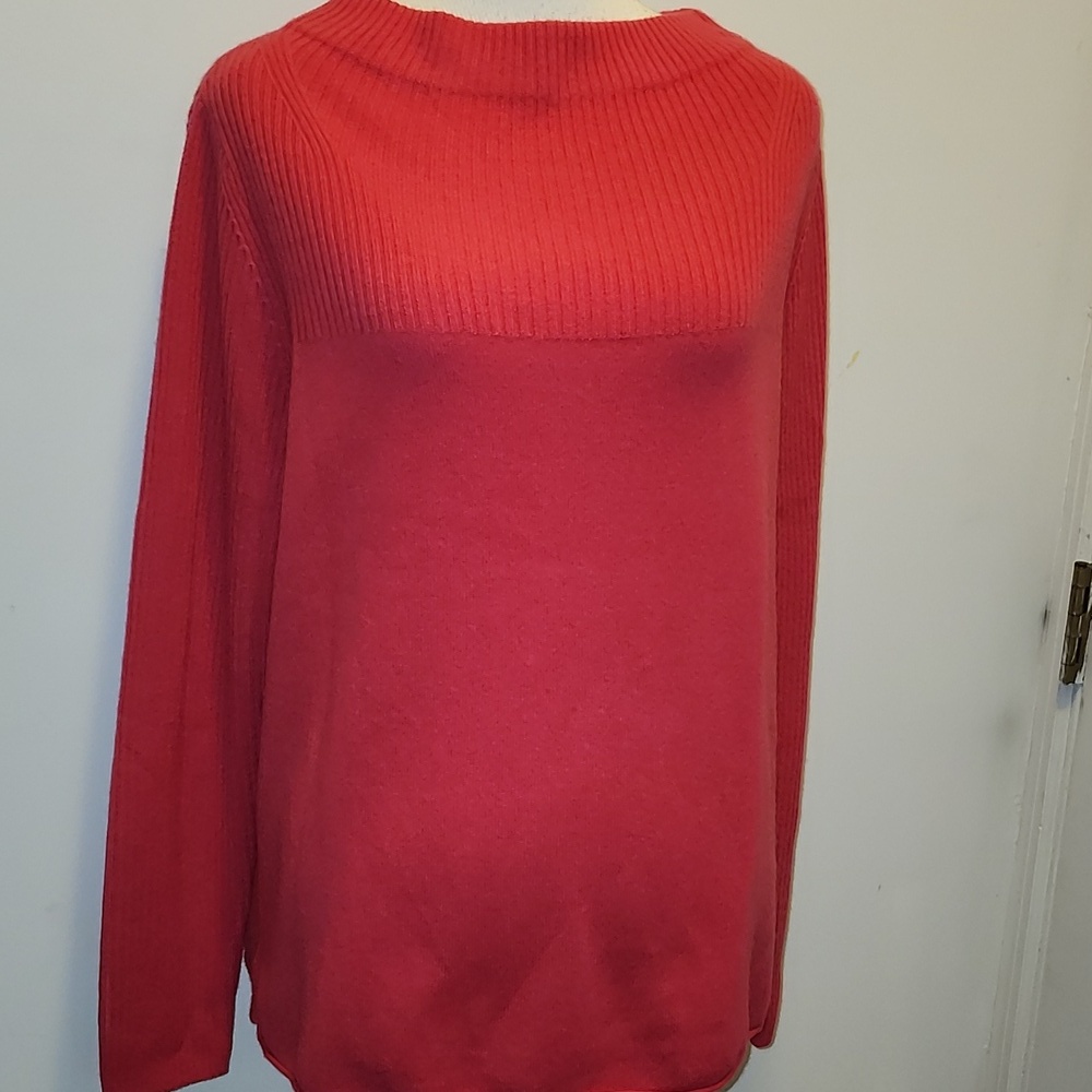 Sundance Fuchsia Cashmere Sweater Pullover Boat Neck Pink Medium